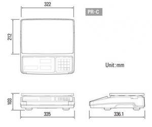 CAS PR C Counting Scale dimensions